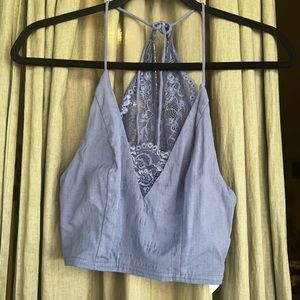 Free People intimately cropped bra top